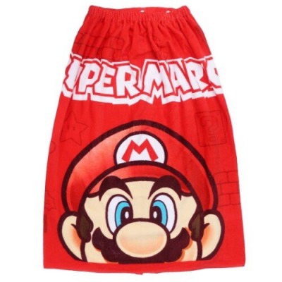 697254 Super Mario Super 100% Cotton Bath Beach Skirt (Adult Use - Male & Women) 697254 Super Mario Super 100% Cotton Bath Beach Skirt (Adult Use - Male & Women)